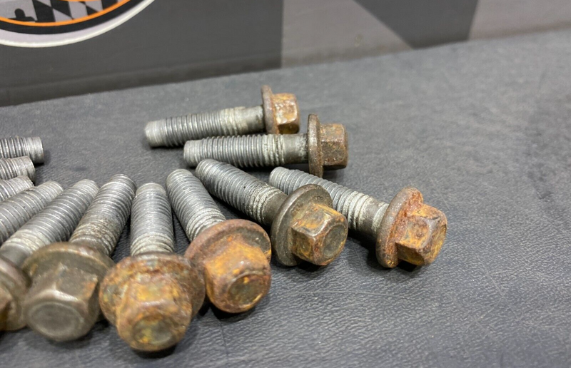 2016 FORD MUSTANG GT350R OEM HEADER BOLTS HARDWARE USED