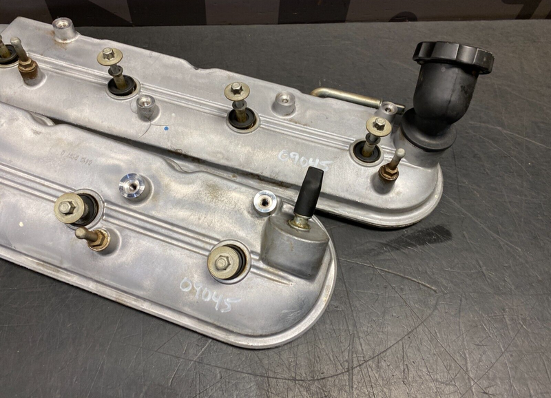 2010 CORVETTE GRANDSPORT LS3 OEM VALVE COVERS PAIR DR PS USED **READ**