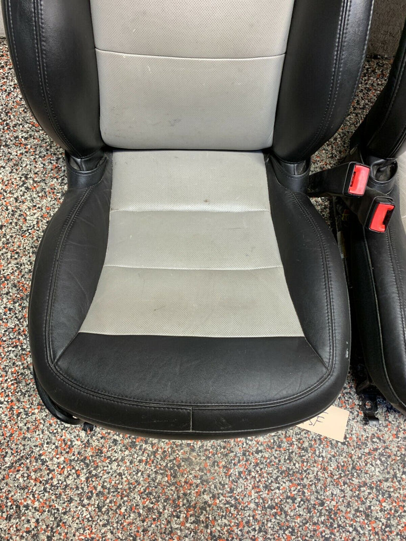 2013 CORVETTE C6 GRANDSPORT OEM FRONT SEATS GREY