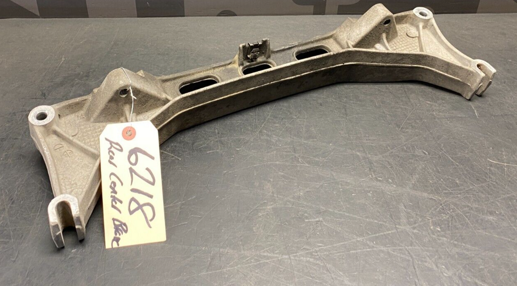 2011 PORSCHE 911 TURBO S 997.2 OEM LOWER REAR SUBFRAME BRACE USED