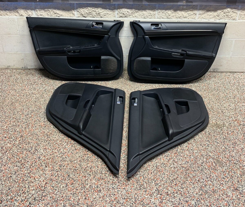 2008 EVOLUTION X EVO 10 MR OEM DOOR PANEL SET (4) USED