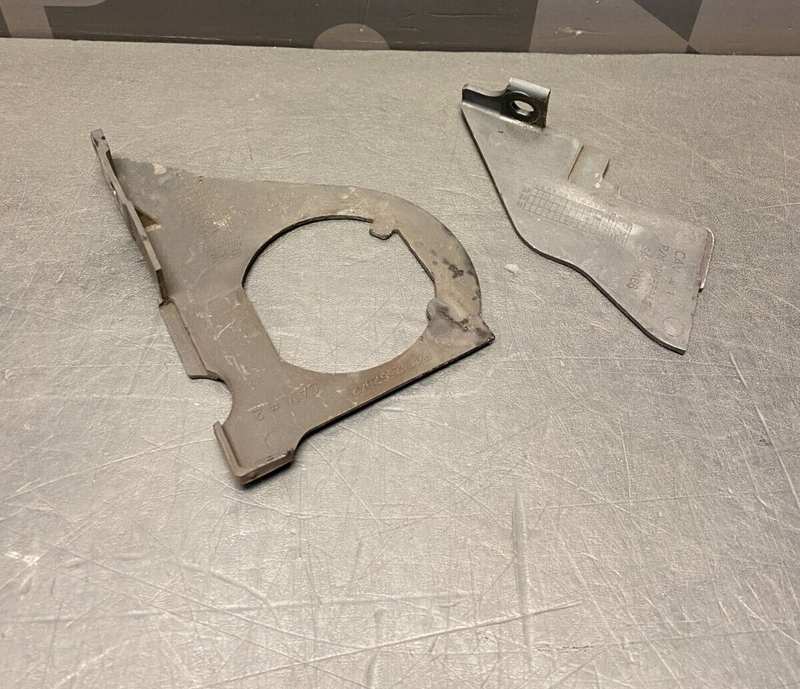 2002 CORVETTE C5Z06 OEM LOWER ENGINE PLASTICS STARTER SHIELD USED