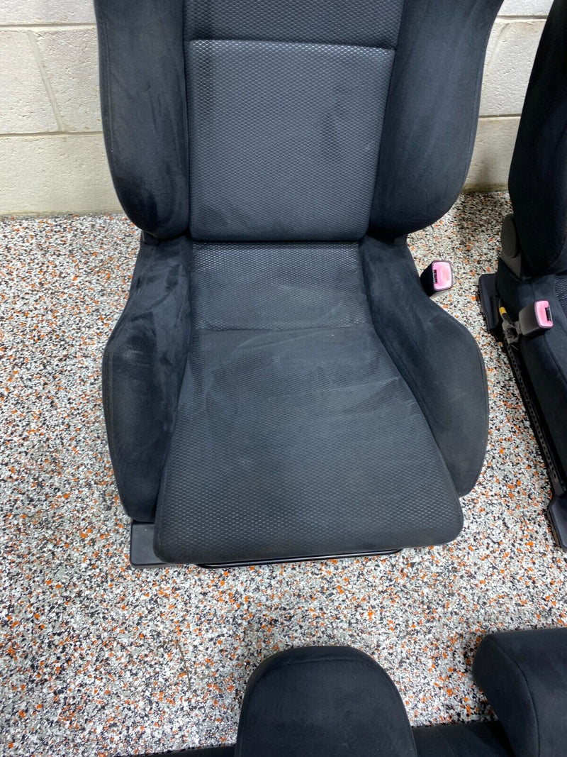 2008 MITSUBISHI EVOLUTION X EVO X OEM RECARO FRONT AND REAR SEAT SET NICE!! USED