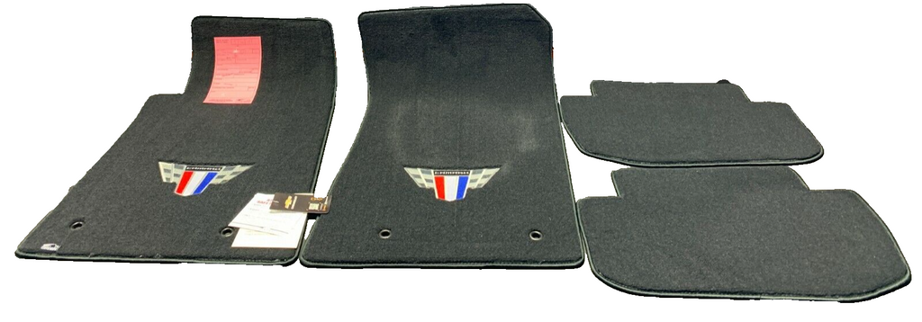 LLOYD FLOOR MATS FRONT REAR BLACK 2010-2015 CHEVROLET CAMARO RS SS ZL1