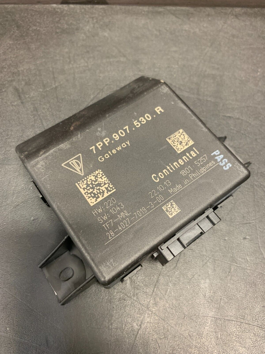 2014 PORSCHE 911 991 GT3 OEM 7pp.907.530.r MODULE UNIT COMPUTER GATEWAY CONTROL