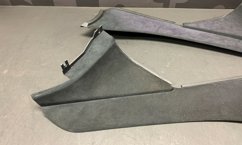 2004 PONTIAC GTO OEM BLACK SUEDE CENTER CONSOLE SIDE TRIM PANELS