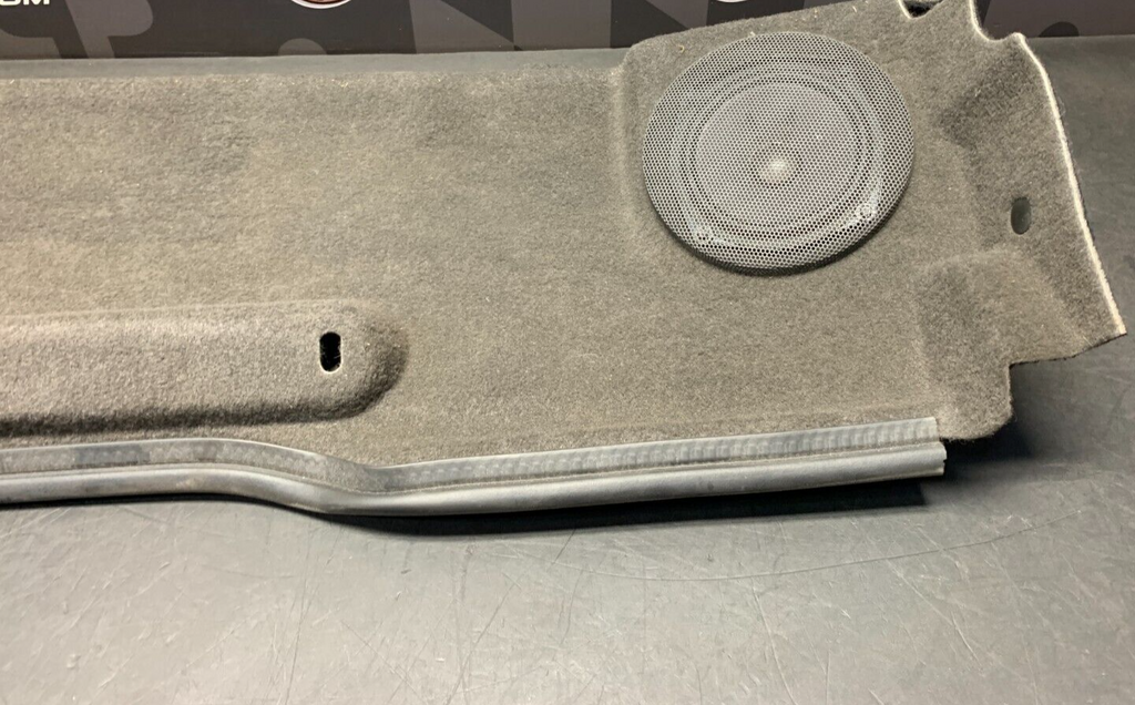 2008 CORVETTE C6 OEM CONVERTIBLE REAR DECK SHELF SPEAKERS GRILLE PANEL