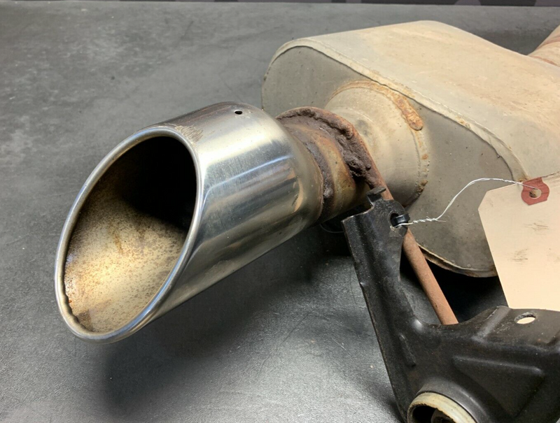 2016 FORD MUSTANG GT S550 AFTERMARKET WELD ON AXLE BACK MUFFLERS