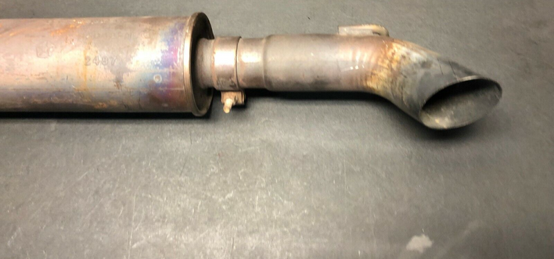 2008-2010 DODGE VIPER GEN 4 OEM RESONATOR EXHAUST MUFFLER W/ TIP