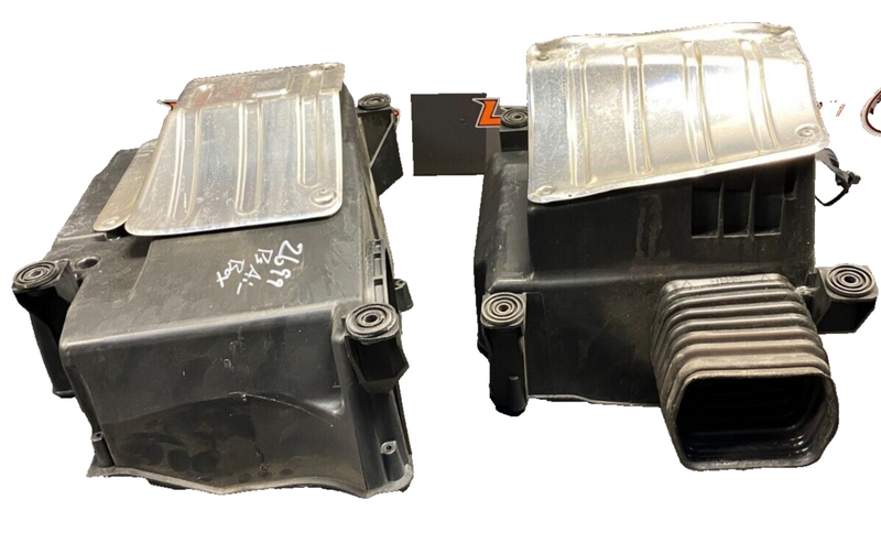 2014 AUDI R8  V10 OEM AIR BOXES FILTER HOUSING PAIR DRIVER PASSENGER USED