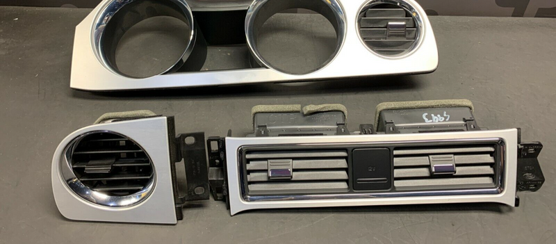 2013 FORD MUSTANG GT OEM GAUGE CLUSTER BEZEL DASH PANEL TRIM SET