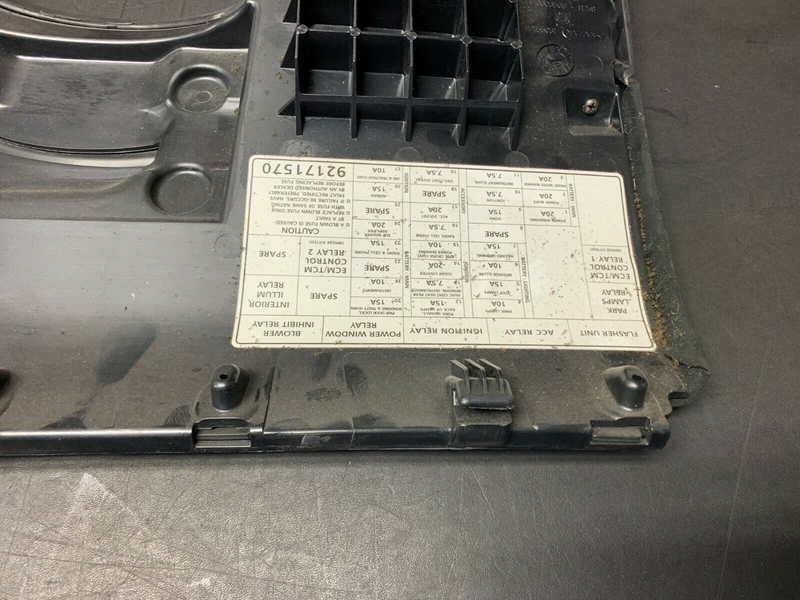 2006 PONTIAC GTO OEM BLACK SUEDE KNEE PANEL DRIVER LOWER DASH