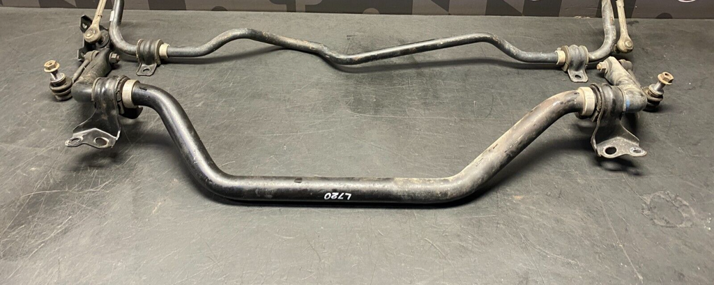 2008 NISSAN 350Z OEM FRONT AND REAR SWAY BARS PAIR USED