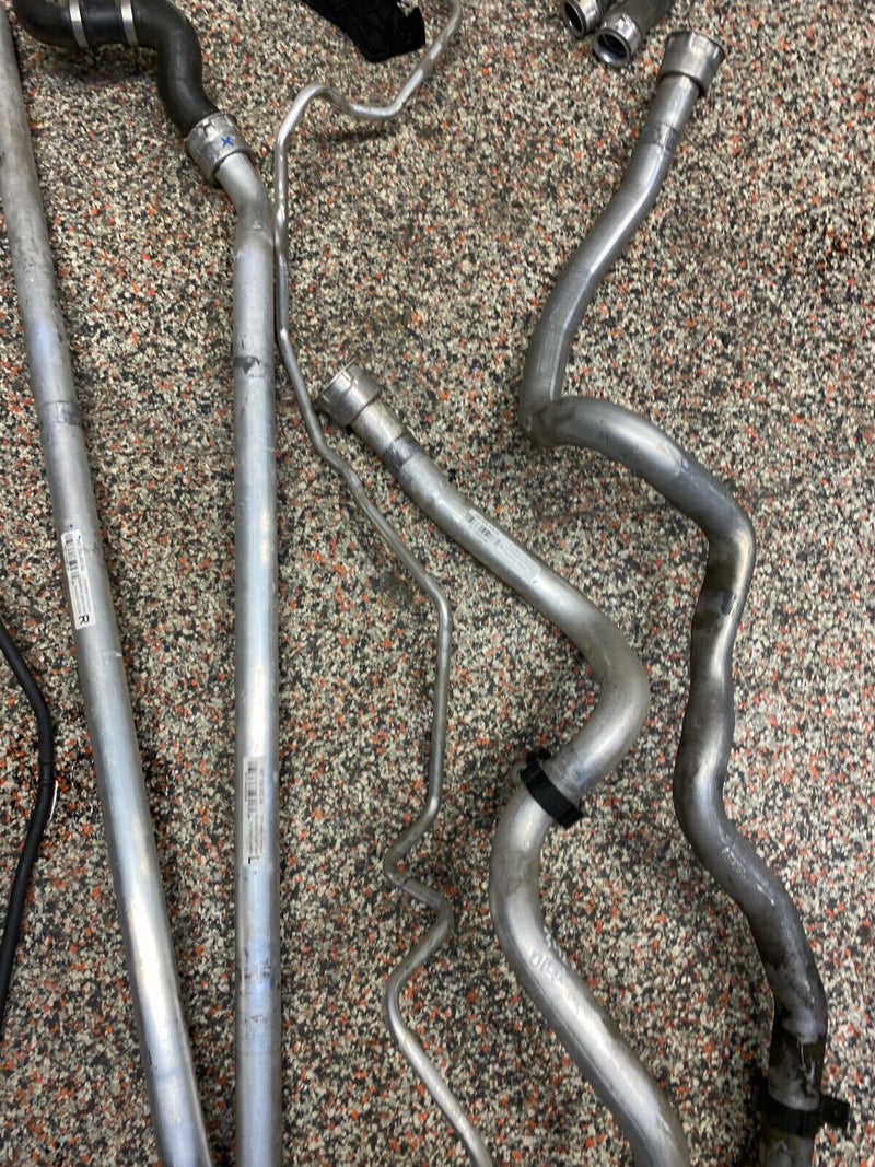 2012 PORSCHE 911 TURBO S 997.2 OEM RADIATOR COOLANT HOSE HARDLINES UNDER  USED