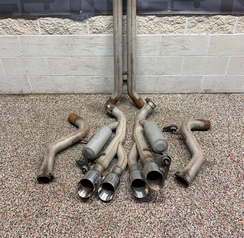 2019 MUSTANG GT MBRP AXLEBACK EXHAUST W/O ACTIVE USED