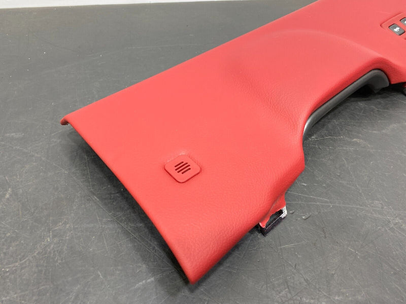 2013 CORVETTE C6 GRANDSPORT OEM COBALT RED DRIVER KNEE UNDER DASH TRIM USED