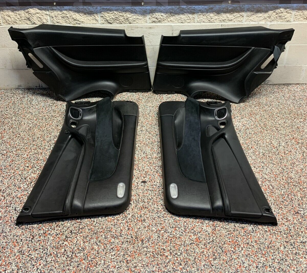 2004 PONTIAC GTO OEM BLACK DOOR PANELS FRONT REAR