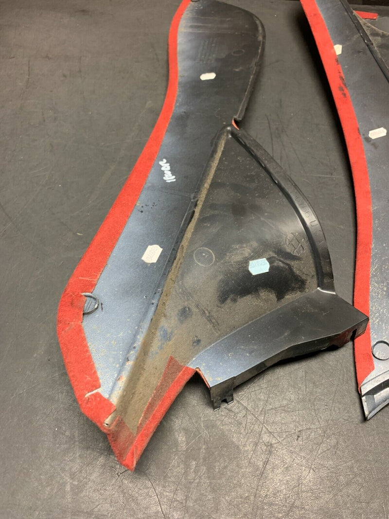 2006 PONTIAC GTO OEM RED SUEDE CENTER CONSOLE SIDE TRIM PANELS