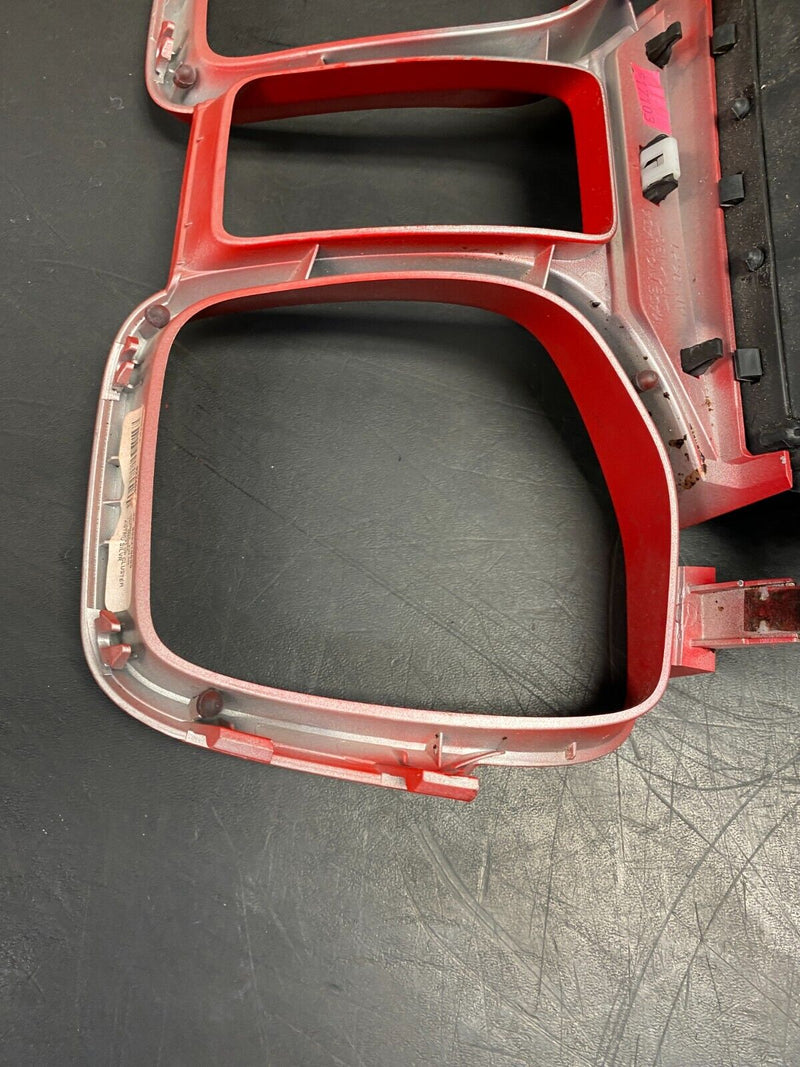 2011 CHEVROLET CAMARO SS OEM GAUGE CLUSTER BEZEL TRIM PAINTED RED USED