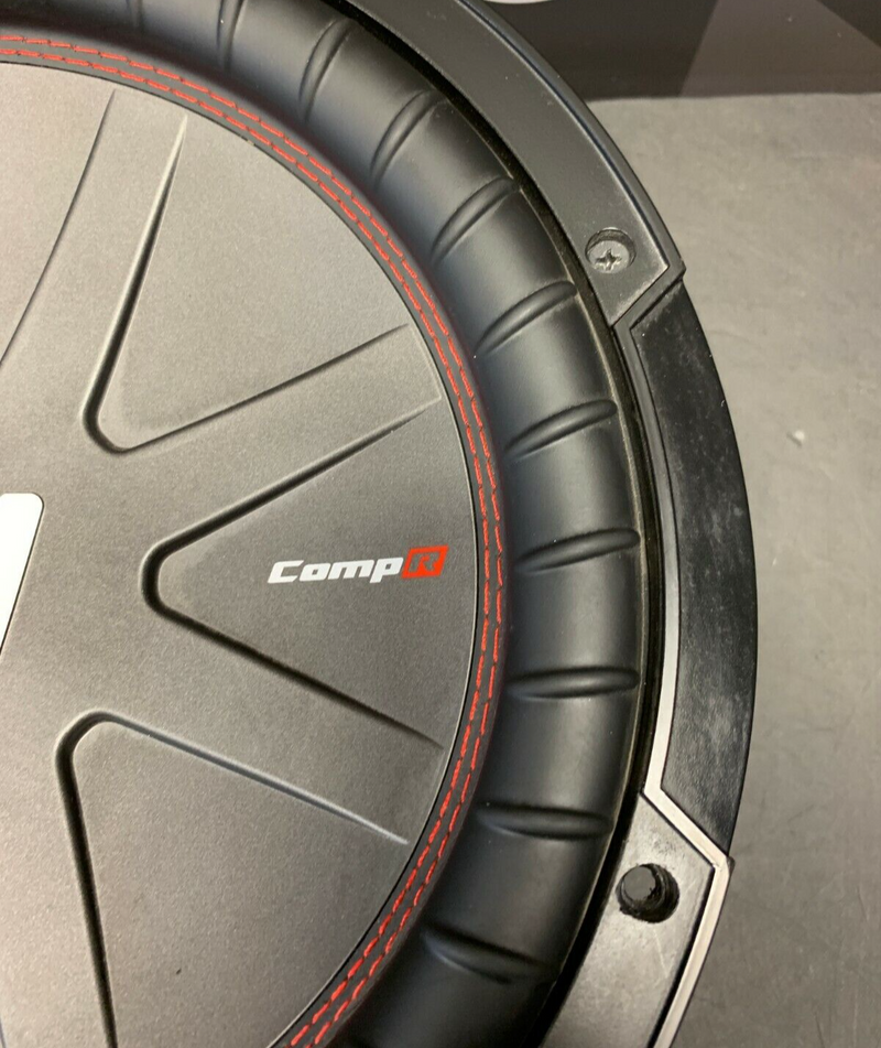 KICKER 48CWR124 CAR AUDIO 12" COMPR SUBWOOFER/SUB WOOFER DUAL 4 OHM CWR124