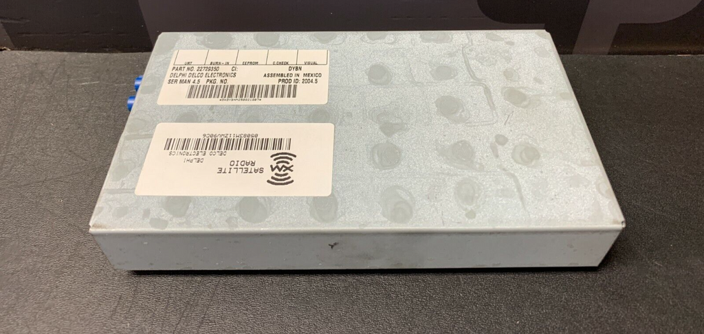 2005 CORVETTE C6 OEM 22729350 XM SATELLITE RADIO MODULE