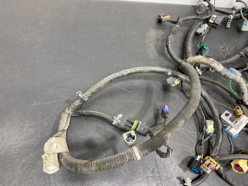 2015 CHEVROLET CAMARO SS OEM ENGINE WIRING HARNESS PCM TO ENGINE USED **READ**