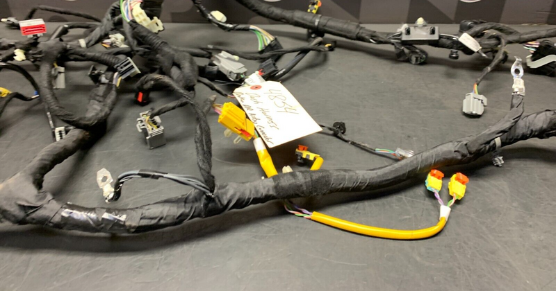 2019 FORD MUSTANG GT OEM DASH WIRING HARNESS 401A USED