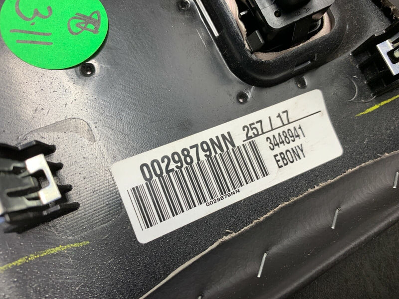2008 CORVETTE C6 OEM BLACK EBONY DRIVER LOWER KNEE PANEL