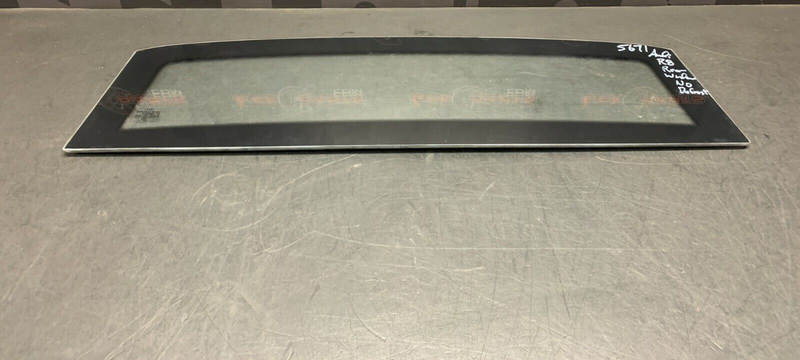 2010 AUDI R8 OEM REAR PARTITION ENGINE COMPARTMENT GLASS