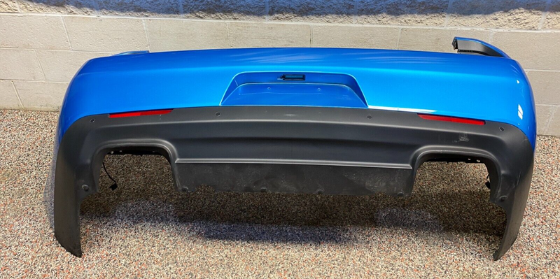 2016 DODGE CHALLENGER HELLCAT OEM REAR BUMPER ASSEMBLY COMPLETE USED