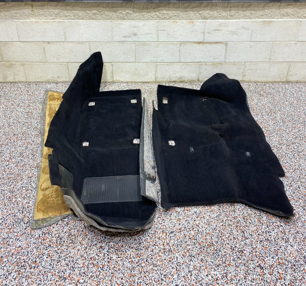 2001 CORVETTE C5 Z06 OEM INTERIOR CABIN AREA CAPRET DRIVER PASSENGER FLOOR USED