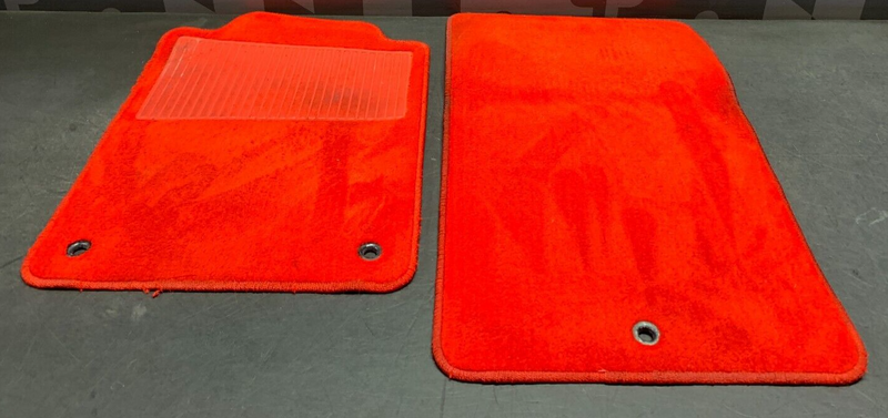 2001 CORVETTE C5 RED FLOOR MATS USED
