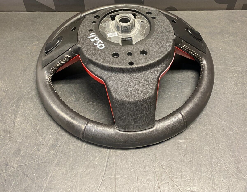 2011 CHEVROLET CAMARO SS OEM STEERING WHEEL RED PAINTED TRIM A/T USED