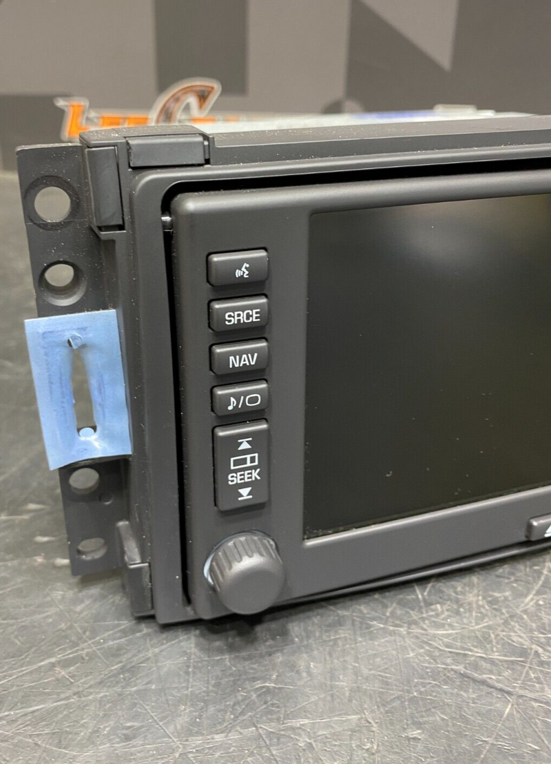 2007 CORVETTE C6 OEM RADIO HEAD UNIT SCREEN DOUBLE DIN 15791220 USED 33K MILES