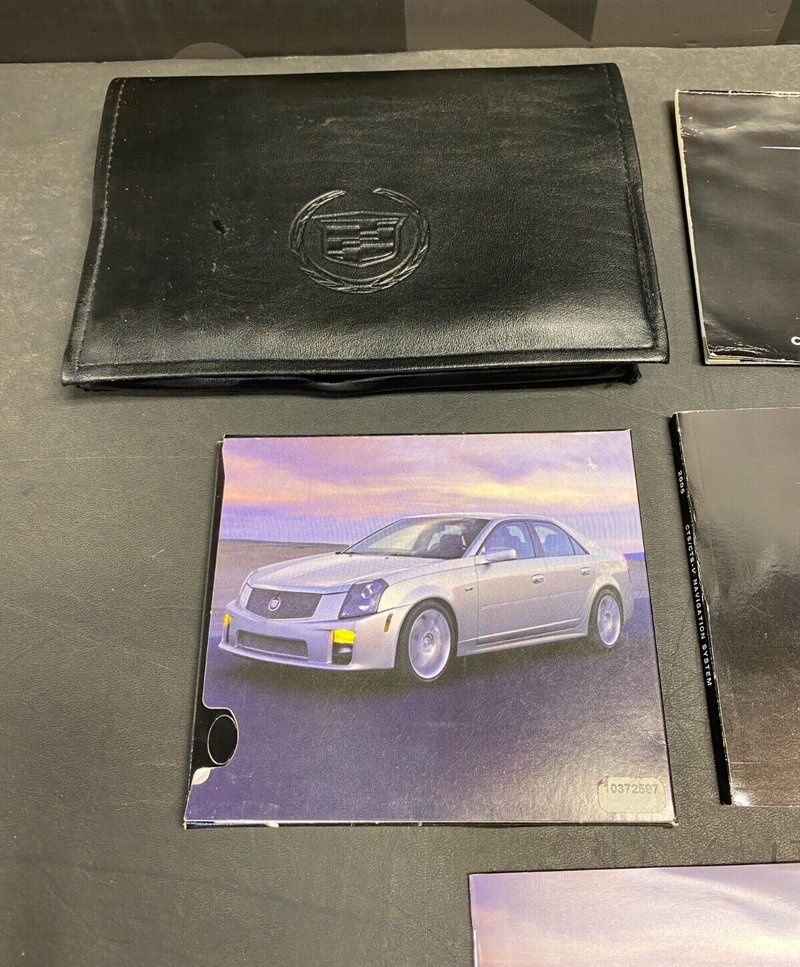 2005 CADILLAC CTS V CTS-V OEM OWNERS MANUAL SET BOOKLETS USED