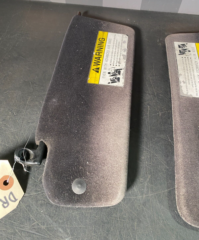 2007 HONDA S2000 AP2 OEM SUN VISORS PAIR DRIVER PASSENGER USED