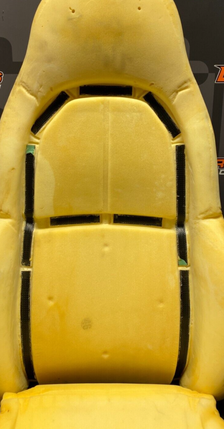 2002 CORVETTE C5 Z06 OEM SEAT FOAM BACKREST SEAT BOTTOM FOAM NICE SHAPE!!