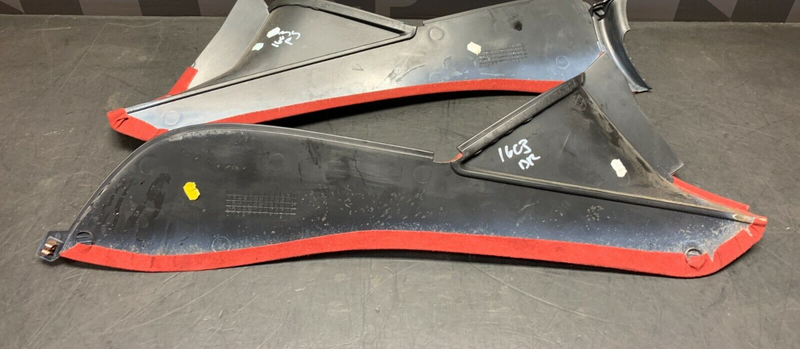 2006 PONTIAC GTO OEM RED SUEDE CENTER CONSOLE KNEE SIDE PANELS