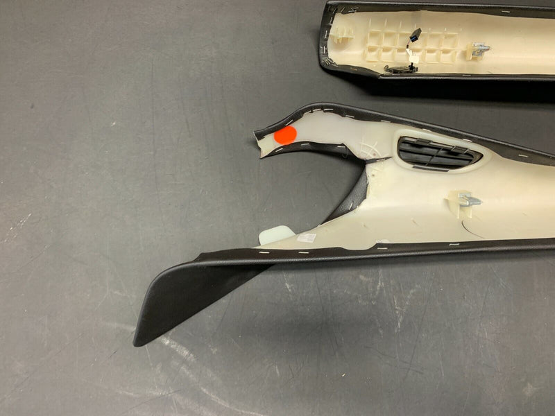 2005 CORVETTE C6 OEM INTERIOR A PILLAR TRIM CONVERTIBLE -READ-