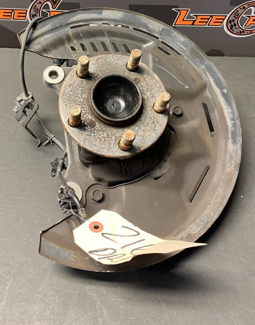 2017 SUBARU BRZ OEM DRIVER FRONT LH HUB KNUCKLE USED