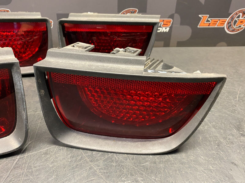 2010 CHEVROLET CAMARO SS OEM TAIL LIGHT ASSEMBLY WITH TRIM RING BEZELS USED