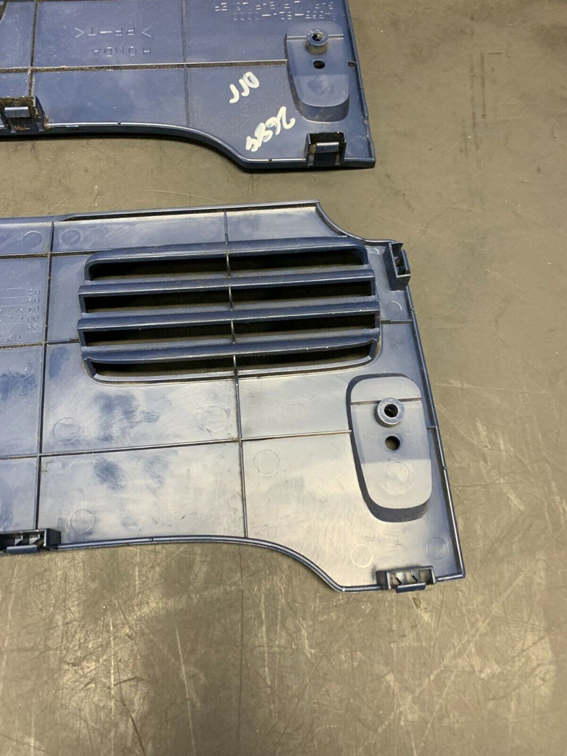 2002 HONDA S2000 AP1 OEM DRIVER PASSENGER REAR INTERIOR TRIM PANELS BLUE