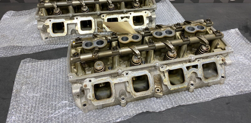 2018 DODGE HELLCAT OEM CYLINDER HEAD HEADS PAIR DRIVER PASSENGER LOADED HEADS