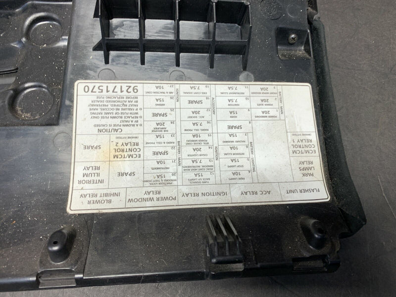 2005 PONTIAC GTO OEM BLACK SUEDE DRIVER LOWER KNEE DASH PANEL