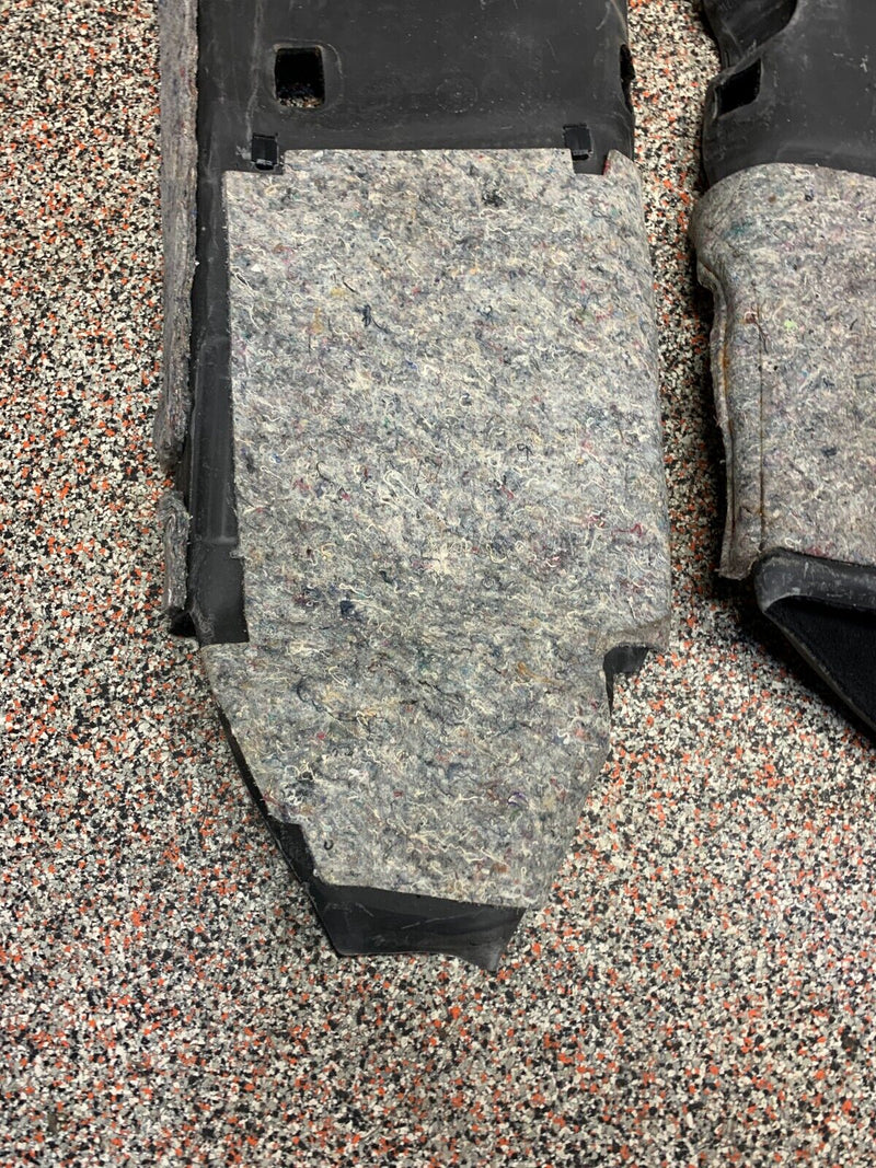 1999 CORVETTE C5 FRC OEM BLACK FLOOR LINER CARPETS
