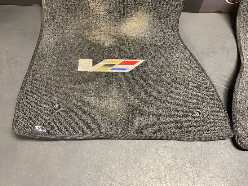 2005 CADILLAC CTS V CTS-V LLOYD FLOOR MATS FRONT REAR WITH V LOGO USED