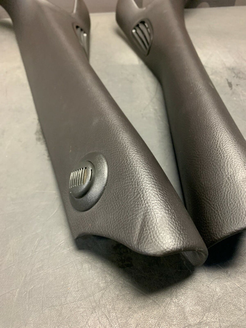 2010 CORVETTE C6 OEM DRIVER PASSENGER INTERIOR A PILLAR TRIM PANELS