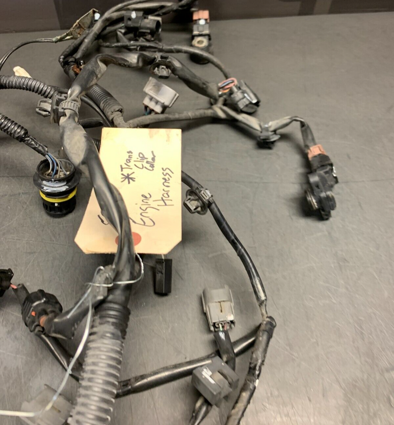 2013 MITSUBISHI EVO X EVOLITION 10 MR 4B11T OEM ENGINE HARNESS USED