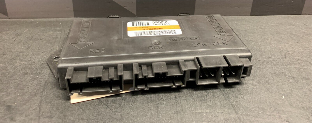 1998 CORVETTE C5 OEM 16257811 DRIVER DOOR CONTROL MODULE