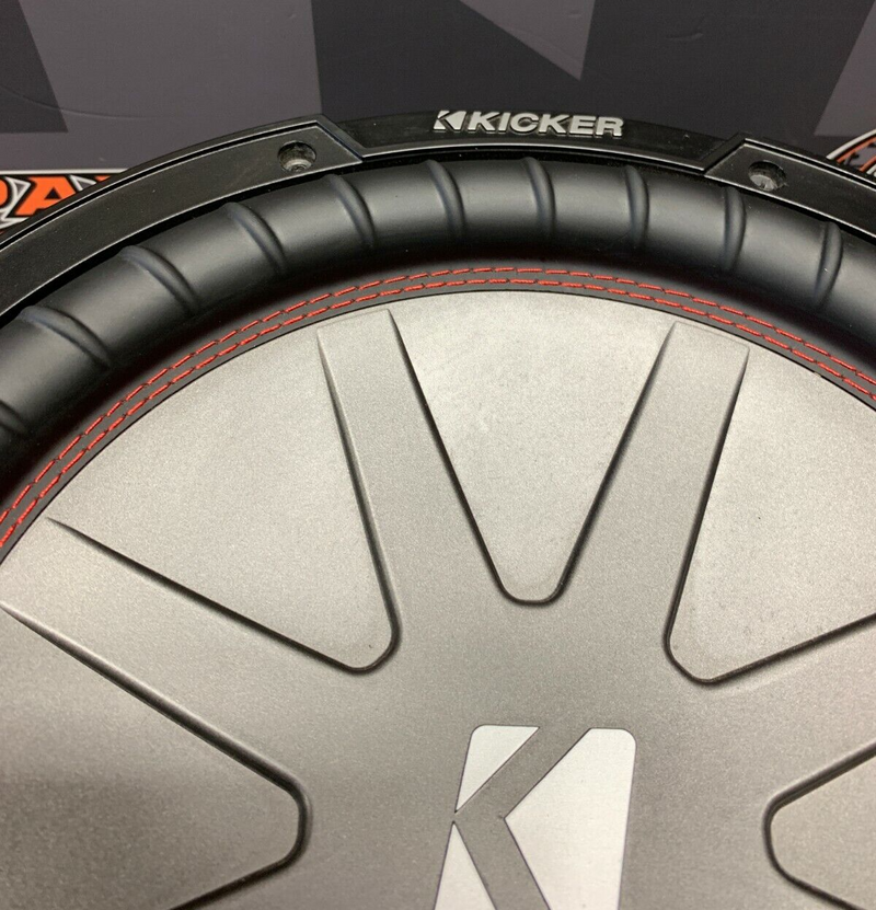 KICKER 48CWR124 CAR AUDIO 12" COMPR SUBWOOFER/SUB WOOFER DUAL 4 OHM CWR124